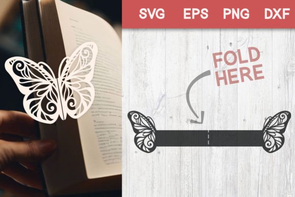 A Butterfly Bookmark: A Delicate, Versatile Embroidery Template