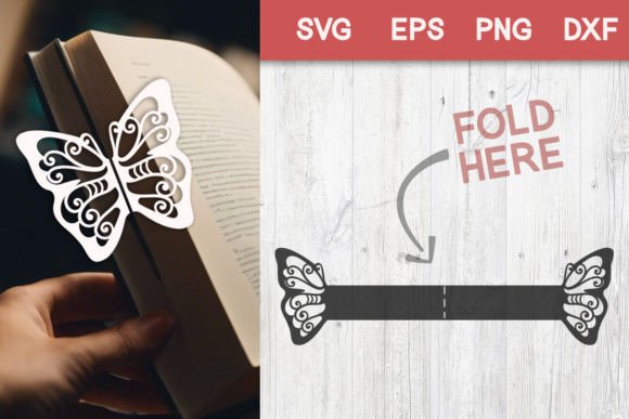 A Designer's Review: The Delicate Butterfly SVG Bookmark Asset