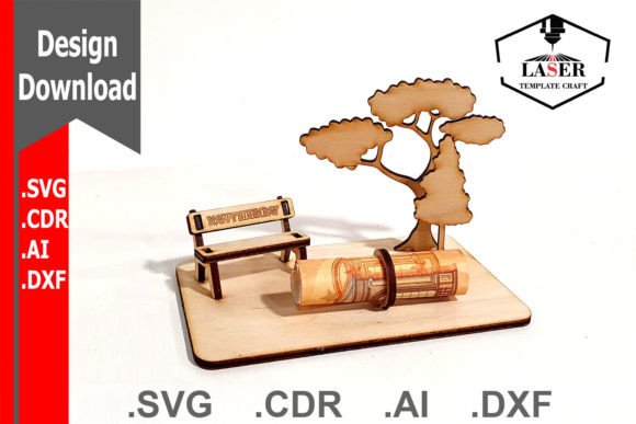 A Laser-Cut Stand for Showcasing Creative Gifts