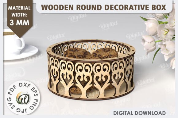A Laser-Cut Wood Box for Elevated Brand Imagery