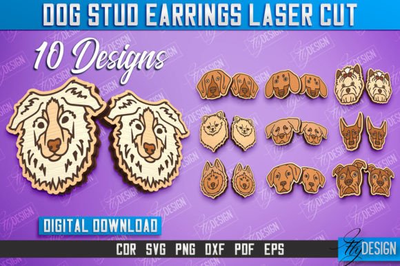 A Practical Review: Dog Stud Earrings for Laser Cutting & Branding
