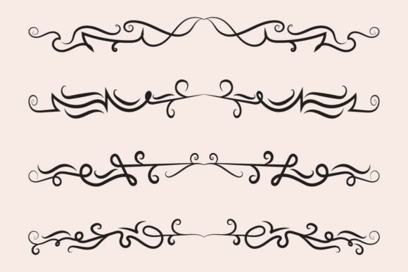 A Seller's Review of Filigree Dividers for Graphics