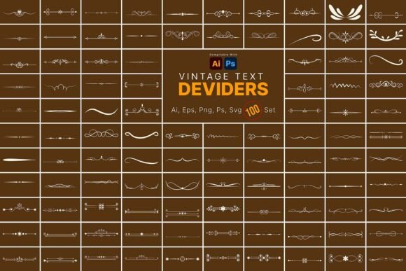 An Elegant Handmade Divider Border for Editorial Graphics