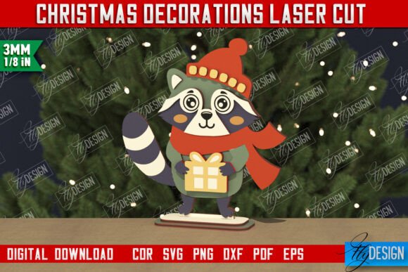 Christmas Decorations Figurine Raccoon: A Designer's Practical Review