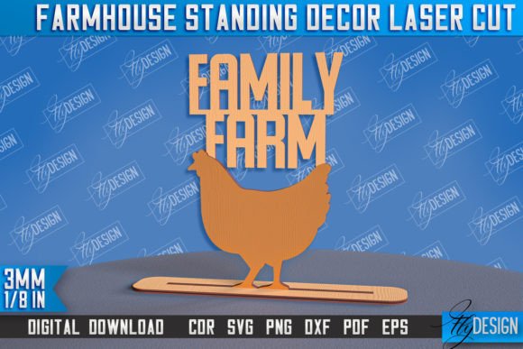 Farmhouse Laser Cut Signs for Branding and Marketing