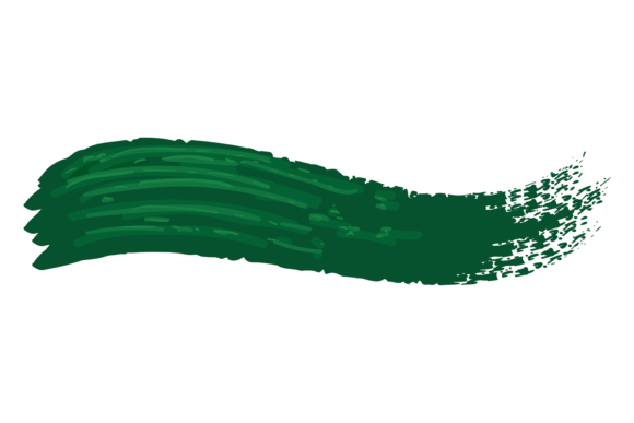 Green Paint Stroke: A Versatile Graphic for Modern Decorative Projects