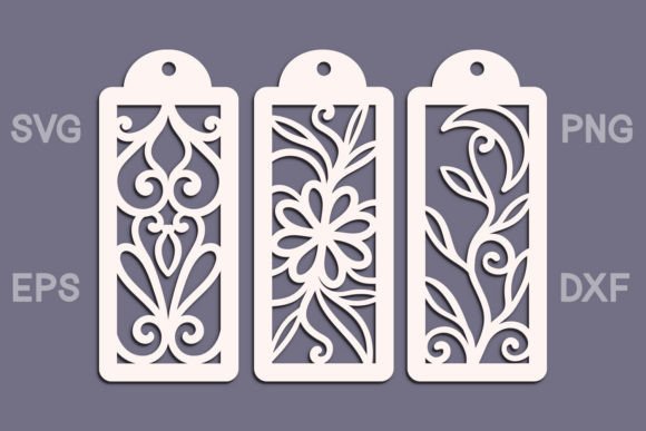 Laser Cut SVG Bookmarks for Distinctive Home Decor