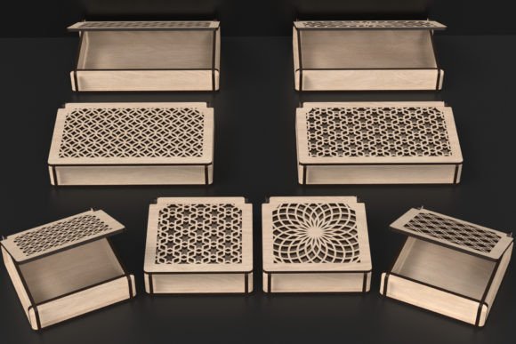 Laser Cut SVG Boxes for Premium Branding