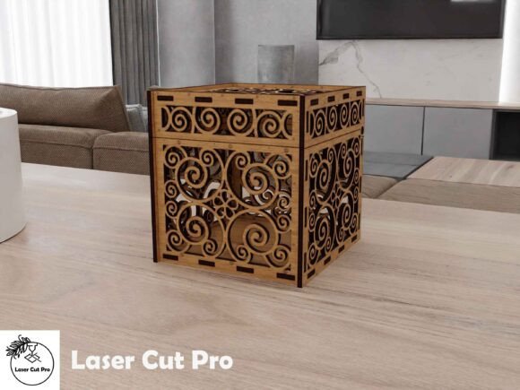 SVG Glowforge Laser Cut Vector REF010: Laser Cutting Boxes Review