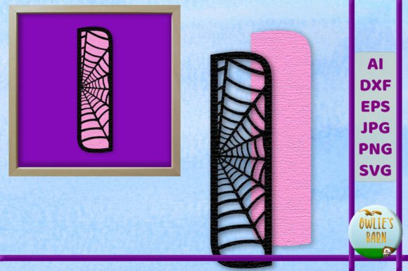 The Spiderweb Monogram I: A Laser-Cutting Asset for Autumn Appeal