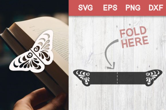The Swirly Butterfly Bookmark: A Laser Cut Organizer as a Design Asset