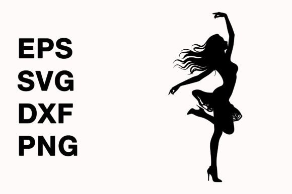 Why This Dancing Girl Silhouette Graphic is a Marketing Asset